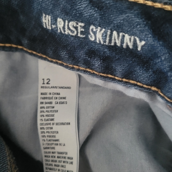 American Eagle skinny jeans size 12 - Picture 3 of 3